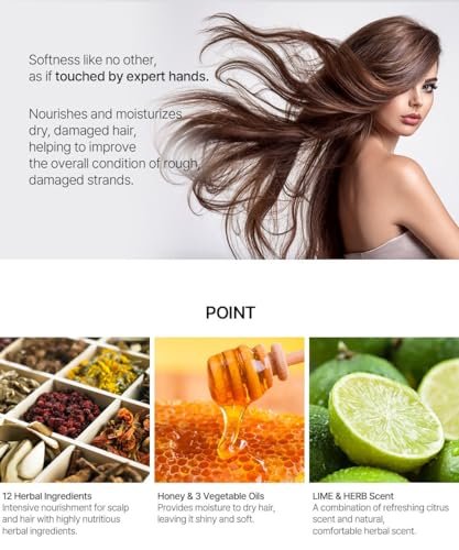 Doori Professional Honey Therapy Shampoo – Nourishing & Moisturizing Hair Care (6.7 fl oz) - görsel 12