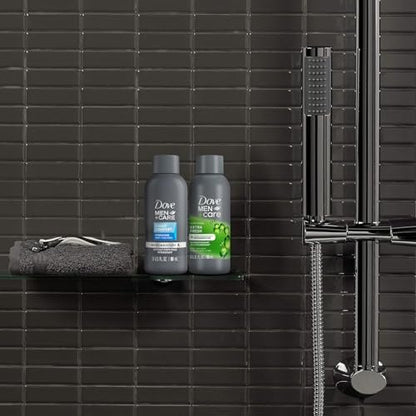 Dove Men+Care Body & Face Wash Variety 2-Pack – Extra Fresh + Clean Comfort, Travel Essentials, 3 oz Each