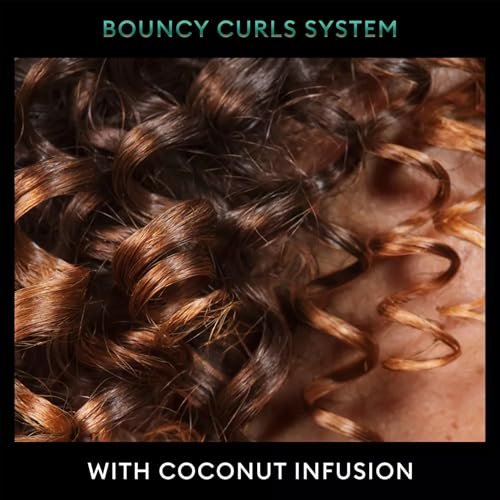 TRESemmé Defining Hair Mousse Bouncy Curls Travel Size 6-Pack - 24-Hour Frizz Control with Coconut Oil, 2 oz Each Avelisse