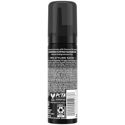TRESemmé Defining Hair Mousse Bouncy Curls Travel Size 6-Pack - 24-Hour Frizz Control with Coconut Oil, 2 oz Each Avelisse