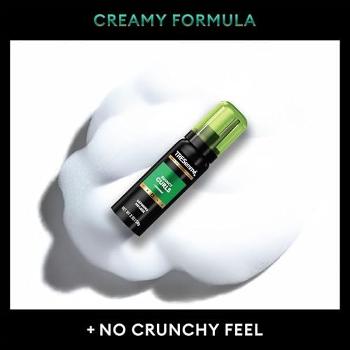 TRESemmé Defining Hair Mousse Bouncy Curls Travel Size 6-Pack - 24-Hour Frizz Control with Coconut Oil, 2 oz Each Avelisse