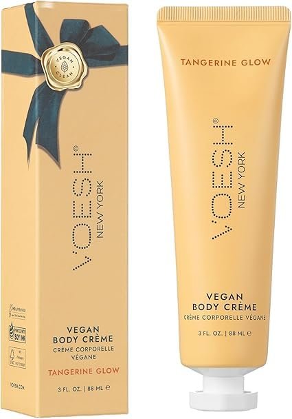 VOESH Vegan Body Creme Trio - Moisturizing Skincare Gift Set with Green Tea, Lavender & Tangerine Avelisse