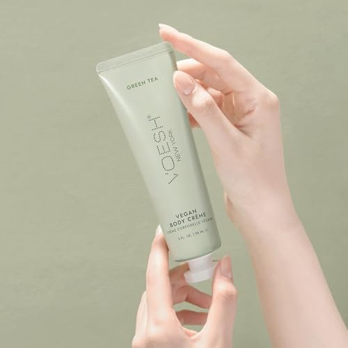 VOESH Vegan Body Creme Trio - Moisturizing Skincare Gift Set with Green Tea, Lavender & Tangerine Avelisse
