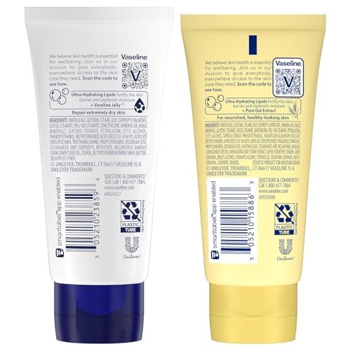 Vaseline Intensive Care Lotion Bundle – Advanced Repair Unscented & Nourishing Moisture for Extremely Dry Skin, 2 oz Each (2-Piece Set) - görsel 4