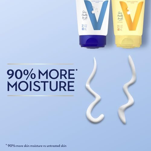 Vaseline Intensive Care Lotion Bundle – Advanced Repair Unscented & Nourishing Moisture for Extremely Dry Skin, 2 oz Each (2-Piece Set) - görsel 10