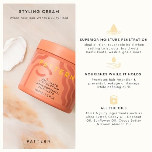 PATTERN Beauty by Tracee Ellis Ross Palo Santo Mini Kit - Travel Size Leave-In Conditioner, Curl Mousse & Styling Cream for Curly, Coily & Tight Textures Avelisse