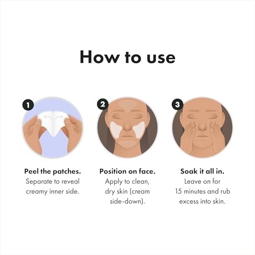 HERO COSMETICS Rescue Patch – Moisturizing Cream Patch for Post-Blemish Skin, 6ct (3 Pairs) Avelisse