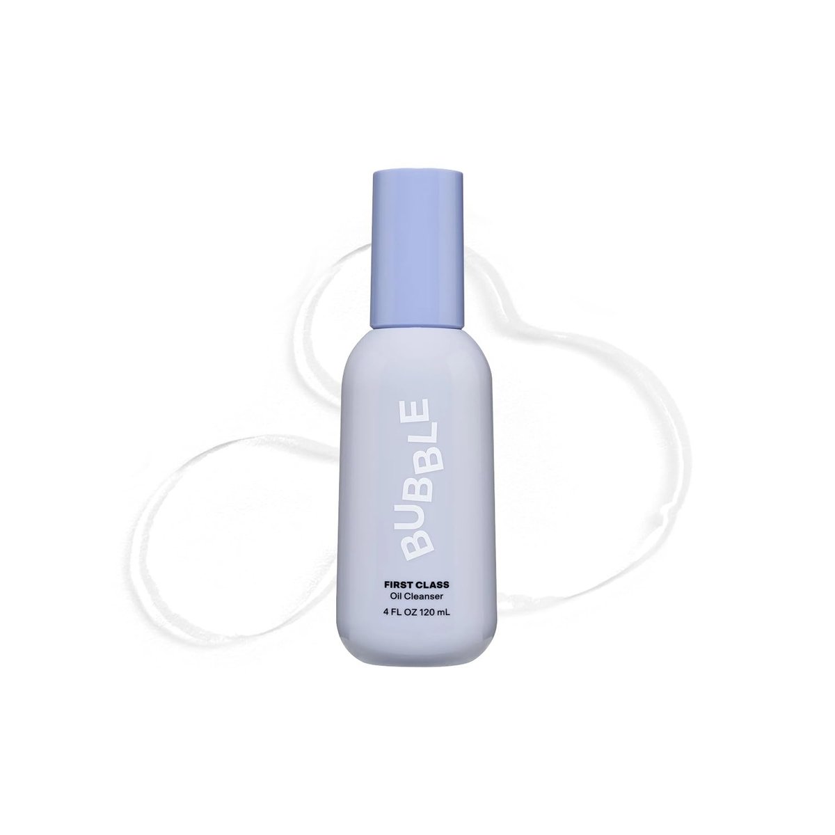 Bubble Skincare First Class Face Oil Cleanser - Nourishing Facial Cleansing Oil & Makeup Remover with Rosehip Seed Oil & Sunflower Seed Oil, 4 fl oz Avelisse
