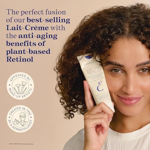 Embryolisse Lait-Crème Retinol Alternative Anti-Aging Face Moisturizer & Makeup Primer - Reduces Fine Lines & Wrinkles, 2.54 Fl Oz Avelisse