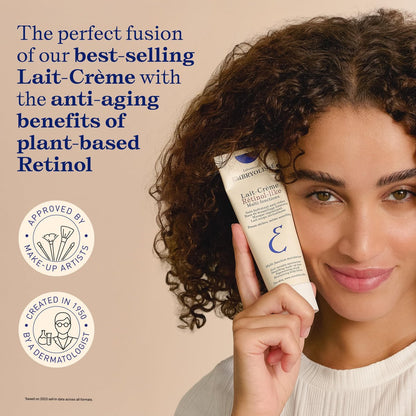 Embryolisse Lait-Crème Retinol Alternative Anti-Aging Face Moisturizer & Makeup Primer - Reduces Fine Lines & Wrinkles, 2.54 Fl Oz Avelisse
