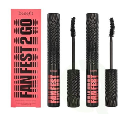 Benefit Fan Fest Fanning & Volumizing Mascara 2-Piece Set (0.3 oz Full Size + 0.14 oz Mini) Avelisse