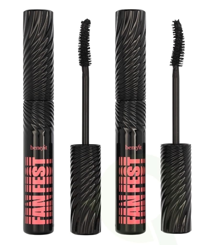 Benefit Fan Fest Fanning & Volumizing Mascara 2-Piece Set (0.3 oz Full Size + 0.14 oz Mini) Avelisse