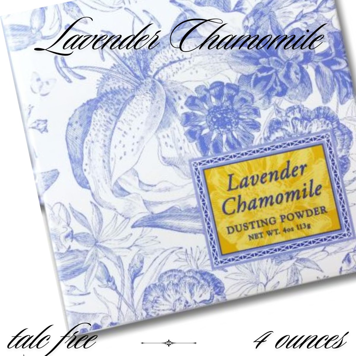 Greenwich Bay Trading Company Lavender Chamomile Dusting Powder - 4 oz, Gentle Talc-Free Body Powder with Soothing Lavender & Chamomile, Ideal for All Skin Types - görsel 6