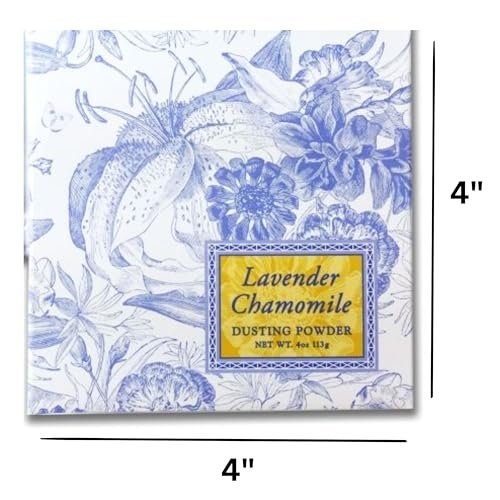 Greenwich Bay Trading Company Lavender Chamomile Dusting Powder - 4 oz, Gentle Talc-Free Body Powder with Soothing Lavender & Chamomile, Ideal for All Skin Types - görsel 7