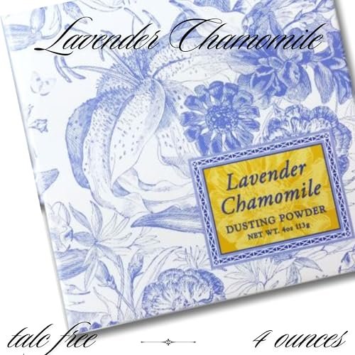 Greenwich Bay Trading Company Lavender Chamomile Dusting Powder - 4 oz, Gentle Talc-Free Body Powder with Soothing Lavender & Chamomile, Ideal for All Skin Types - görsel 5