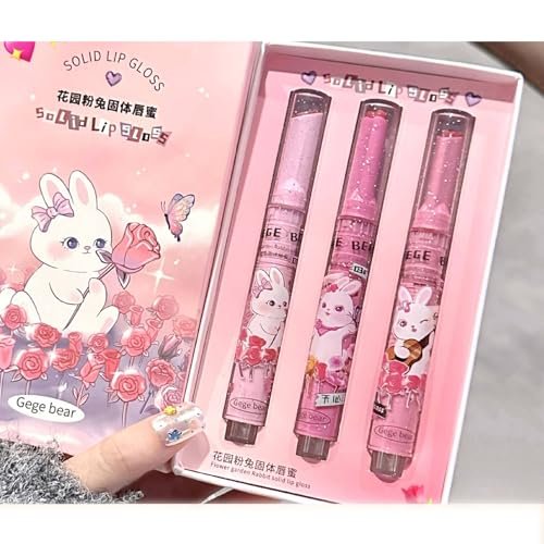 Riroenst 6 Colors Crystal Jelly Lipstick Set - Tinted Heart Shape Lip Balm, Mirror Moisturizing Lip Gloss, Waterproof Long-lasting Nourishing Lip Care Lip Tint Makeup - görsel 6