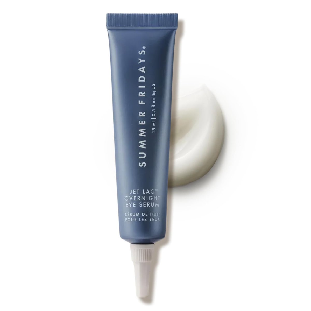 Summer Fridays Jet Lag Overnight Eye Serum - Nourishing Undereye Treatment for Dark Circles, Hydrates, Smooths, Firms & Depuffs (0.5 Fl Oz) Avelisse
