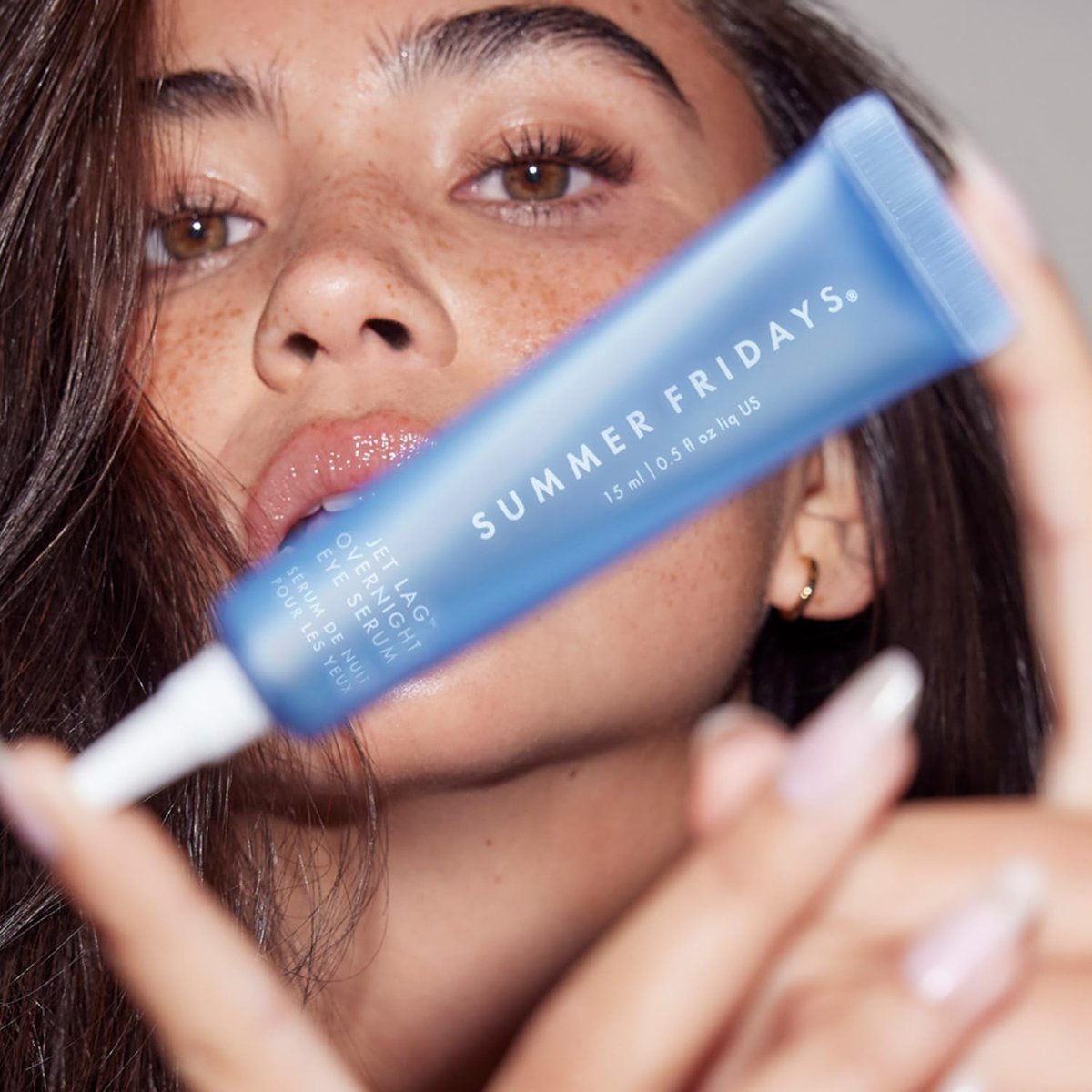 Summer Fridays Jet Lag Overnight Eye Serum - Nourishing Undereye Treatment for Dark Circles, Hydrates, Smooths, Firms & Depuffs (0.5 Fl Oz) Avelisse