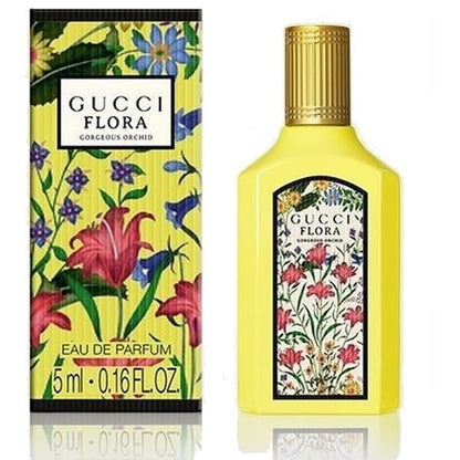 Gucci Flora Gorgeous Orchid Eau de Parfum for Women - 0.16 Fl Oz Travel Size Avelisse