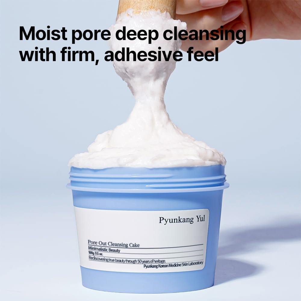 Pyunkang Yul Pore Out Facial Cleanser - Sticky Clay Deep Pore Cleansing with Moisture, 3.38 Fl Oz Avelisse
