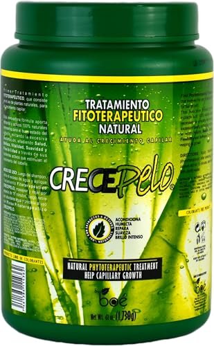 CrecePelo Natural Phytotherapeutic Hair Growth Treatment & Deep Conditioning Mask – 61 oz Avelisse