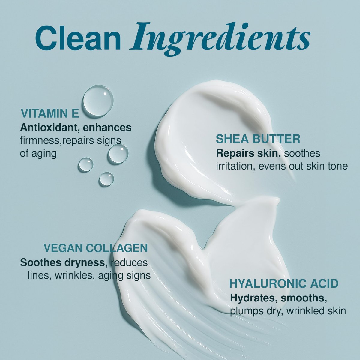 Clear Visage Hyaluronic Acid Serum with Retinol - Anti-Aging Korean Skin Care, Deep Hydration & Wrinkle Support, Dermatologist Tested, Vegan, 1.69 Fl Oz - görsel 11