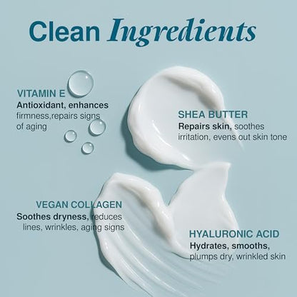 Clear Visage Hyaluronic Acid Serum with Retinol - Anti-Aging Korean Skin Care, Deep Hydration & Wrinkle Support, Dermatologist Tested, Vegan, 1.69 Fl Oz