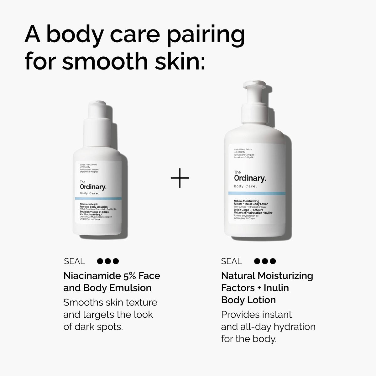 The Ordinary Niacinamide 5% Face and Body Emulsion - Dark Spot & Skin Tone Corrector, 3.4 Fl Oz Avelisse