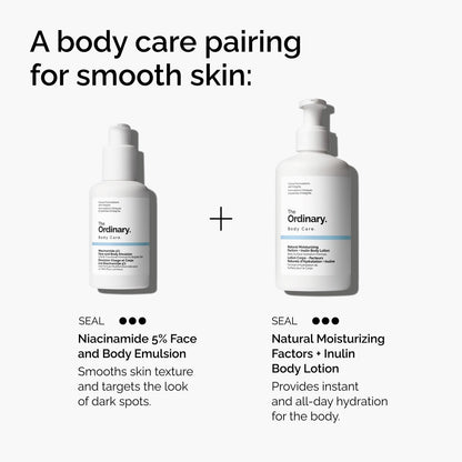 The Ordinary Niacinamide 5% Face and Body Emulsion - Dark Spot & Skin Tone Corrector, 3.4 Fl Oz Avelisse