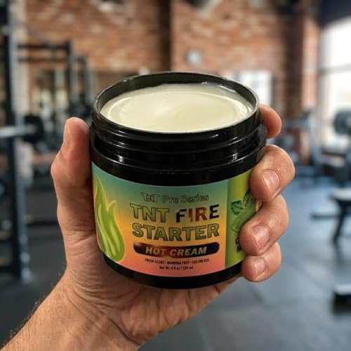 TNT Pro Series Hot Sweat Cream - Workout Sweat Gel for Enhanced Sweating, Skin Tightening & Firming - Non-Greasy, Fast-Absorbing Pre-Workout Essential (4 Fl Oz) Avelisse
