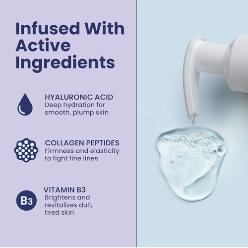 10oz Conductive Gel for Microcurrent Devices with Collagen Peptides & Hyaluronic Acid – 24-Hour Moisture Lock - görsel 6