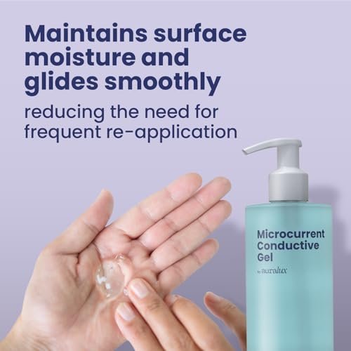 10oz Conductive Gel for Microcurrent Devices with Collagen Peptides & Hyaluronic Acid – 24-Hour Moisture Lock - görsel 12