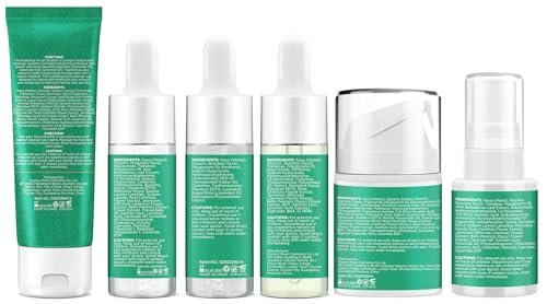 Lifting & Firming Anti-Aging Skin Care Set Kit for Women & Teens - Niacinamide Retinol Serum, Hyaluronic Acid Serum, Travel Size Skincare Gift Set - görsel 14