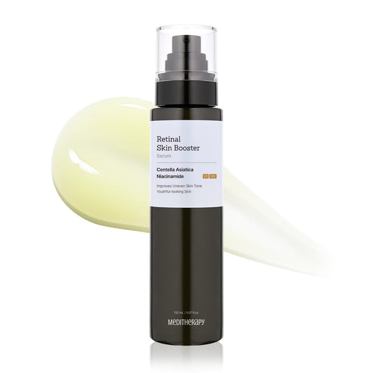 MEDITHERAPY Retinal Skin Booster Serum – Retinaldehyde & Niacinamide Anti-Aging Serum for Fine Lines, Firming & Radiance, Hydrating Face Serum for All Skin Types, 5.07 fl oz Avelisse