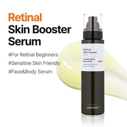 MEDITHERAPY Retinal Skin Booster Serum – Retinaldehyde & Niacinamide Anti-Aging Serum for Fine Lines, Firming & Radiance, Hydrating Face Serum for All Skin Types, 5.07 fl oz Avelisse