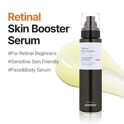 MEDITHERAPY Retinal Skin Booster Serum – Retinaldehyde & Niacinamide Anti-Aging Serum for Fine Lines, Firming & Radiance, Hydrating Face Serum for All Skin Types, 5.07 fl oz Avelisse