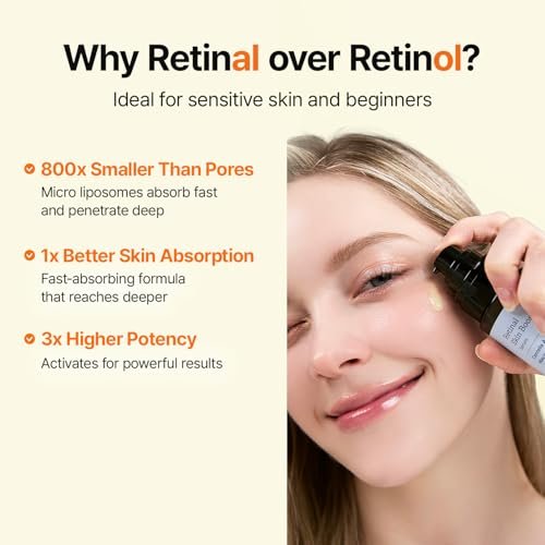 MEDITHERAPY Retinal Skin Booster Serum – Retinaldehyde & Niacinamide Anti-Aging Serum for Fine Lines, Firming & Radiance, Hydrating Face Serum for All Skin Types, 5.07 fl oz Avelisse