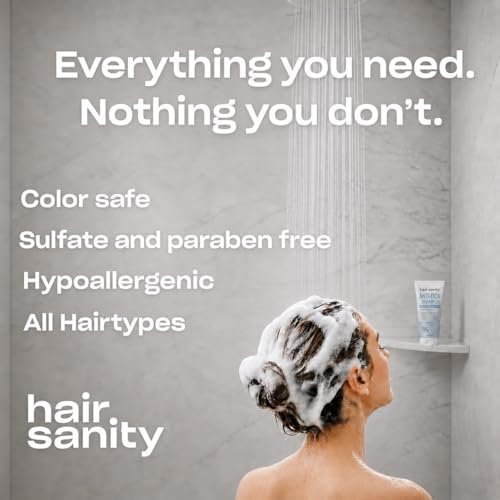 ITCHY SCALP SHAMPOO (Hydrocortisone 1%) – Anti-Itch Treatment for Dry Scalp, Eczema, & Inflammation Relief | Color Safe, Sulfate-Free, Dermatologist Patented Formula for Men & Women Avelisse