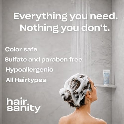 ITCHY SCALP SHAMPOO (Hydrocortisone 1%) – Anti-Itch Treatment for Dry Scalp, Eczema, & Inflammation Relief | Color Safe, Sulfate-Free, Dermatologist Patented Formula for Men & Women Avelisse