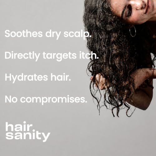 ITCHY SCALP SHAMPOO (Hydrocortisone 1%) – Anti-Itch Treatment for Dry Scalp, Eczema, & Inflammation Relief | Color Safe, Sulfate-Free, Dermatologist Patented Formula for Men & Women Avelisse