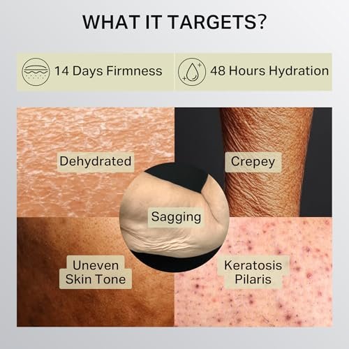 Depology Ultra-Size Firming Retinol Body Lotion for Crepey Skin & Keratosis Pilaris - Anti-Aging Moisturizer with 0.05% Retinol, AHA & Collagen, 10.14 fl oz Avelisse