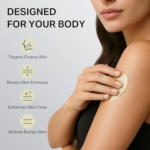 Depology Ultra-Size Firming Retinol Body Lotion for Crepey Skin & Keratosis Pilaris - Anti-Aging Moisturizer with 0.05% Retinol, AHA & Collagen, 10.14 fl oz Avelisse