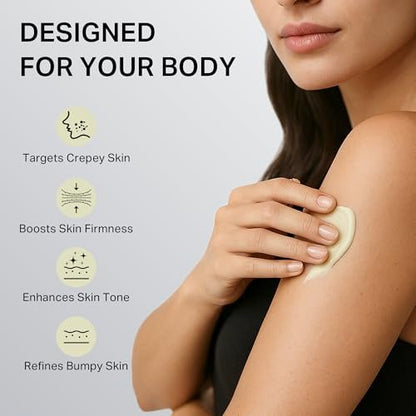 Depology Ultra-Size Firming Retinol Body Lotion for Crepey Skin & Keratosis Pilaris - Anti-Aging Moisturizer with 0.05% Retinol, AHA & Collagen, 10.14 fl oz Avelisse