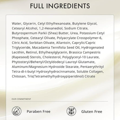 Depology Ultra-Size Firming Retinol Body Lotion for Crepey Skin & Keratosis Pilaris - Anti-Aging Moisturizer with 0.05% Retinol, AHA & Collagen, 10.14 fl oz Avelisse
