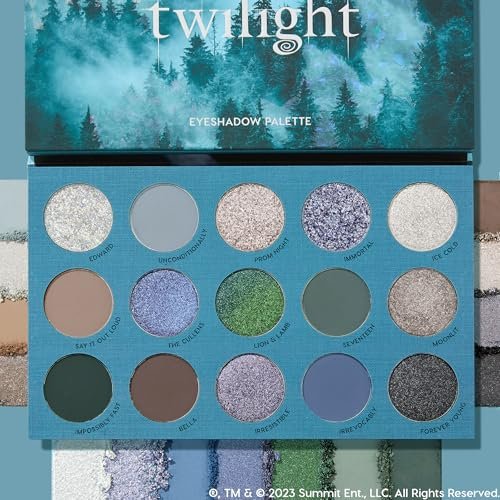 ColourPop Twilight Eyeshadow Palette - Limited Edition, Metallic & Matte Finishes, High-Pigment Long-Wearing Eye Makeup (0.3 oz) Avelisse