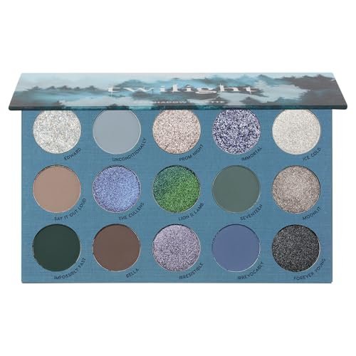 ColourPop Twilight Eyeshadow Palette - Limited Edition, Metallic & Matte Finishes, High-Pigment Long-Wearing Eye Makeup (0.3 oz) Avelisse