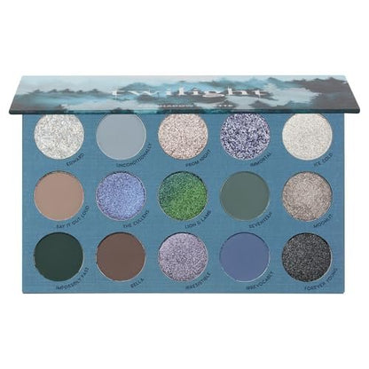 ColourPop Twilight Eyeshadow Palette - Limited Edition, Metallic & Matte Finishes, High-Pigment Long-Wearing Eye Makeup (0.3 oz) Avelisse