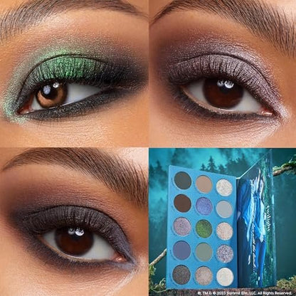 ColourPop Twilight Eyeshadow Palette - Limited Edition, Metallic & Matte Finishes, High-Pigment Long-Wearing Eye Makeup (0.3 oz) Avelisse