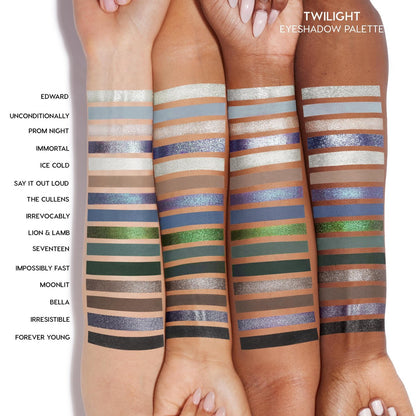 ColourPop Twilight Eyeshadow Palette - Limited Edition, Metallic & Matte Finishes, High-Pigment Long-Wearing Eye Makeup (0.3 oz) Avelisse