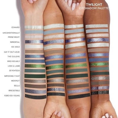 ColourPop Twilight Eyeshadow Palette - Limited Edition, Metallic & Matte Finishes, High-Pigment Long-Wearing Eye Makeup (0.3 oz) Avelisse